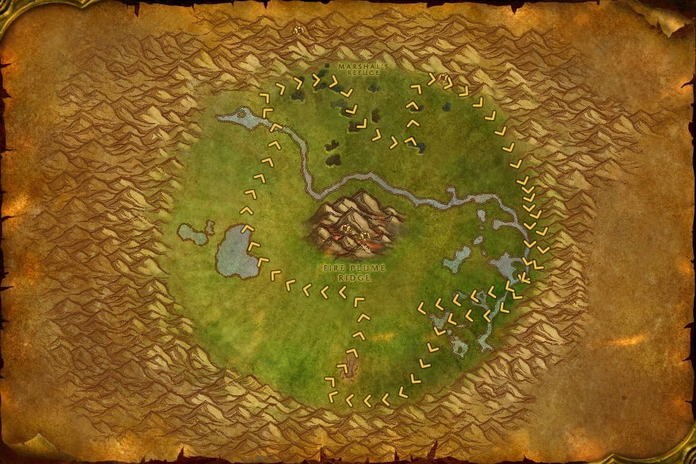 Un'Goro Crater Mining Leveling Route